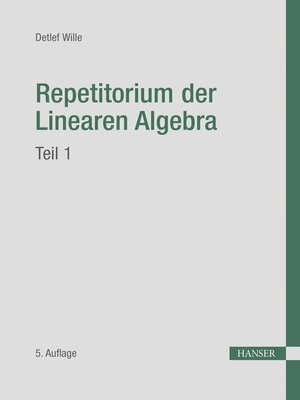 cover image of Repetitorium der Linearen Algebra, Teil 1